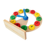 Wood Learning Clock Toy