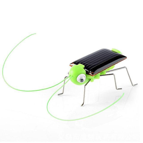 The DIY Solar Powered Grasshopper Robot Toy